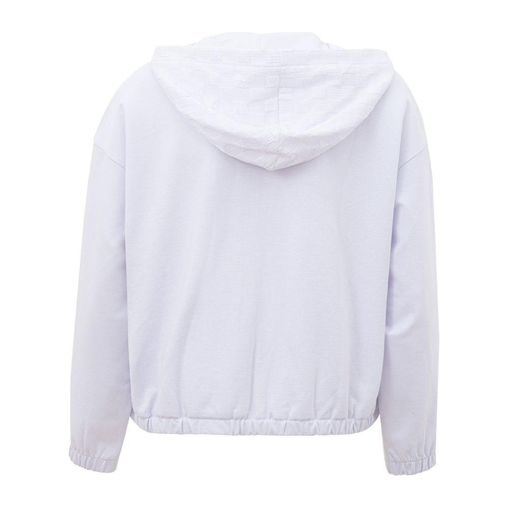 Armani Exchange Chic White Viscose Sweater for Women AR-3991666-S
