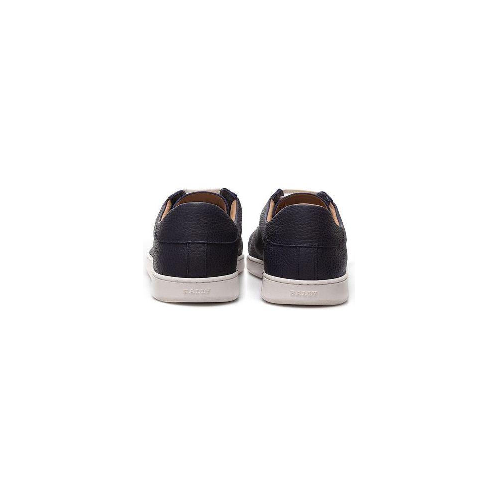 Bally Elegant Blue Leather Sneakers For Men BA-2406673-EU39/US6
