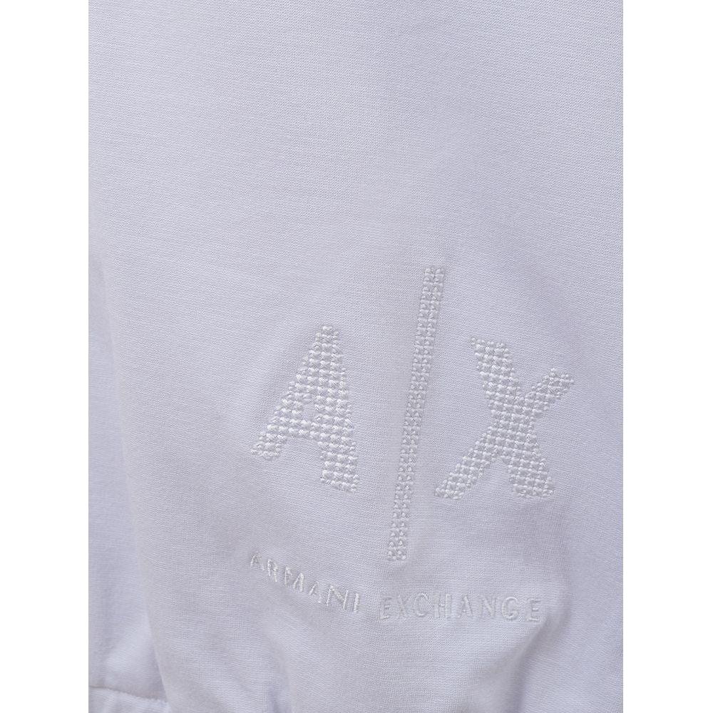 Armani Exchange Chic White Viscose Sweater for Women AR-3991666-S