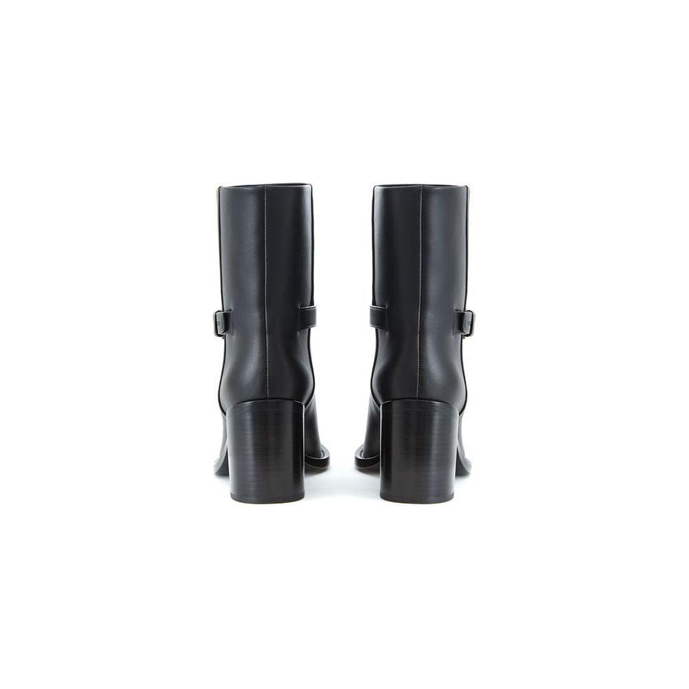 Burberry Black Leather Boot BU-247676-EU39/US9