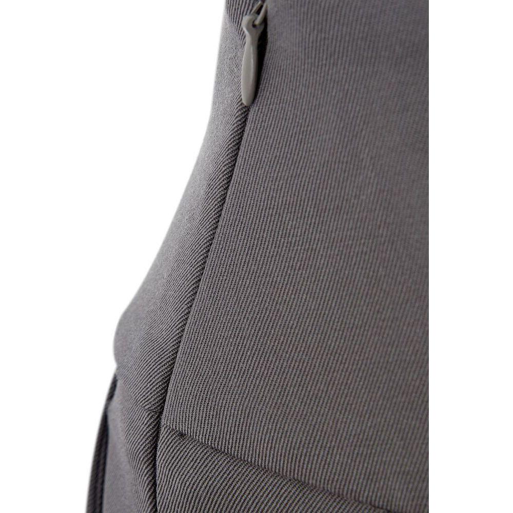 Lardini Chic Gray Wool Trousers for Sophisticated Style LA-1132662-IT40|S