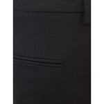 Lardini Italian Elegance Cotton Black Trousers LA-1117676-IT40|S