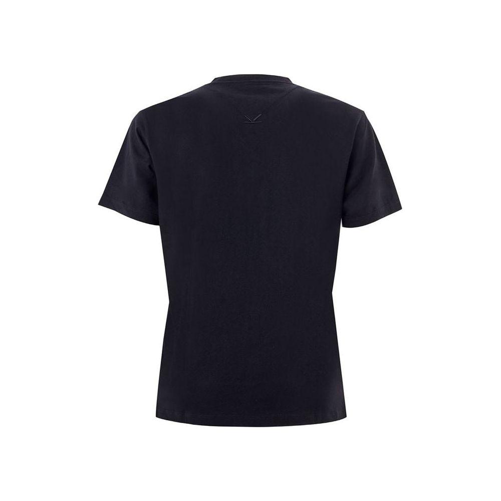 Kenzo Elegant Cotton Tee in Timeless Black Kenzo Black