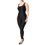Dolce & Gabbana Black Sleeveless Bodycon Women Jumpsuit Dress
