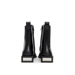 Alexander Wang Black Leather Boot AL-9000676-EU38/US8