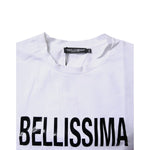 Dolce & Gabbana White Bellissima Cotton Crew Neck T-shirt TSH87168-46