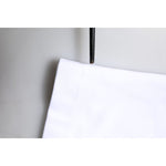 Dolce & Gabbana White Bellissima Cotton Crew Neck T-shirt TSH87168-46