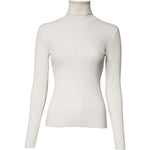 Dolce & Gabbana Cream Long Sleeves Turtleneck Slim Sweater TSH87246-38
