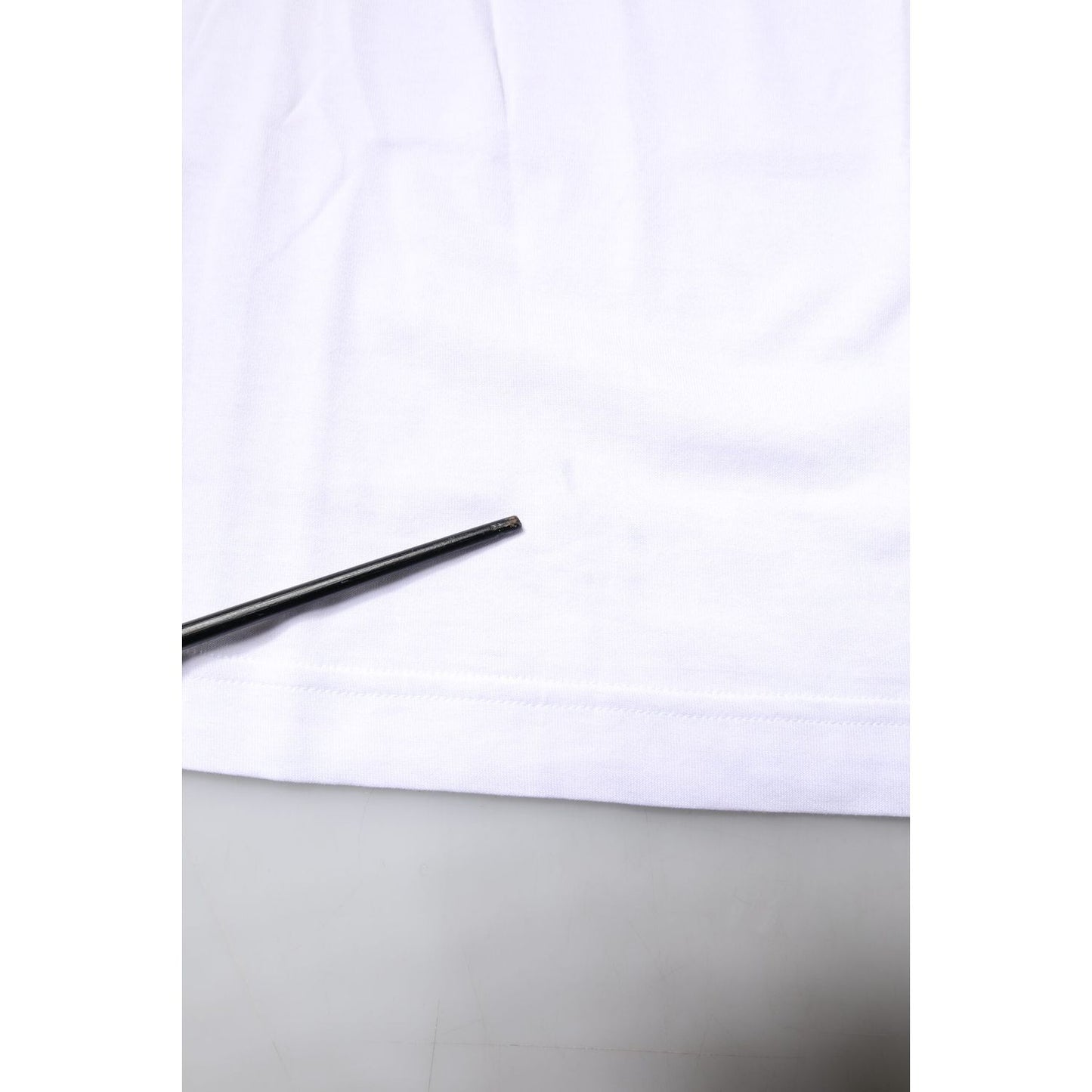Dolce & Gabbana White #DGFAMILY Cotton Embroidery T-shirt TSH87265-36