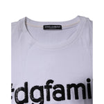 Dolce & Gabbana White #DGFAMILY Embroidery Cotton T-shirt TSH87268-36