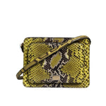 Dolce & Gabbana Green Exotic Leather DG Plaque Crossbody Clutch Bag BAG4599