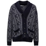 Cruciani Bicolor Cashmere Cardigan