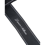 Dolce & Gabbana Black Waist Ribbon Wide Bow Logo Belt