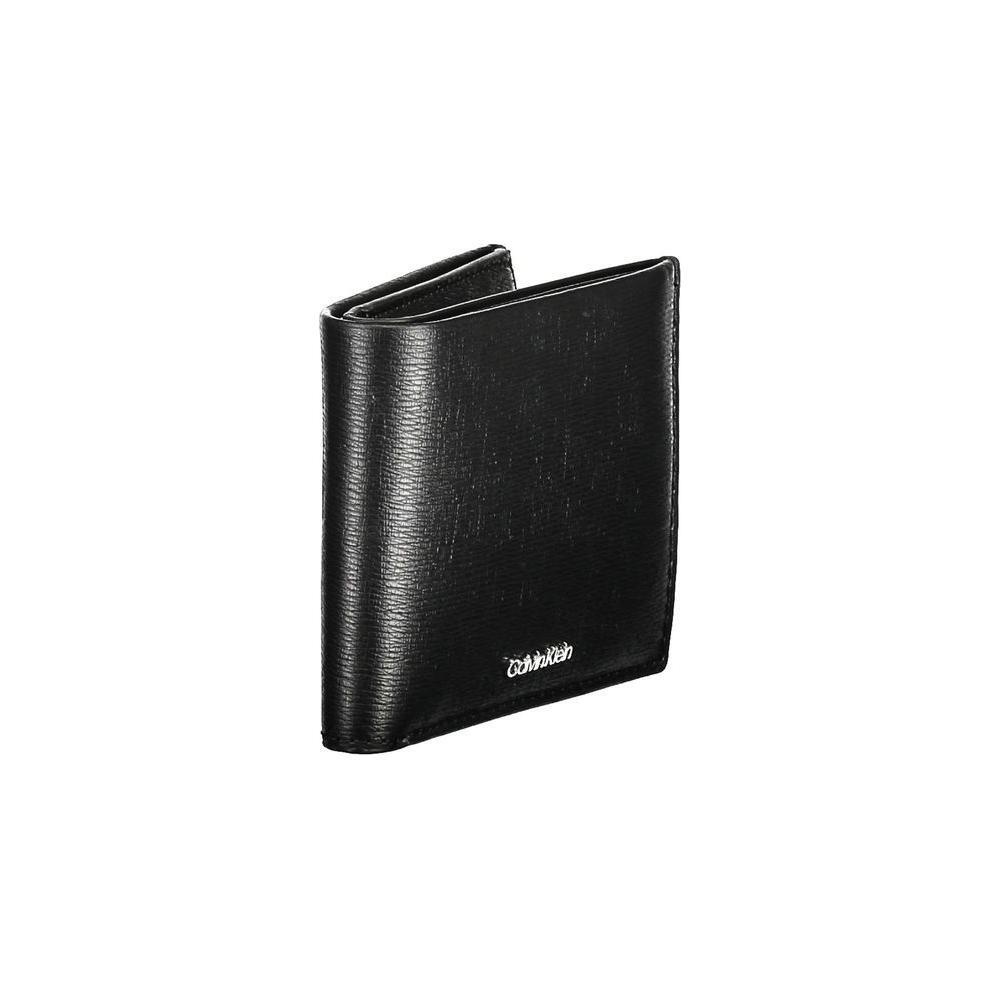 Calvin Klein Black Polyester Men Wallet CA-17566
