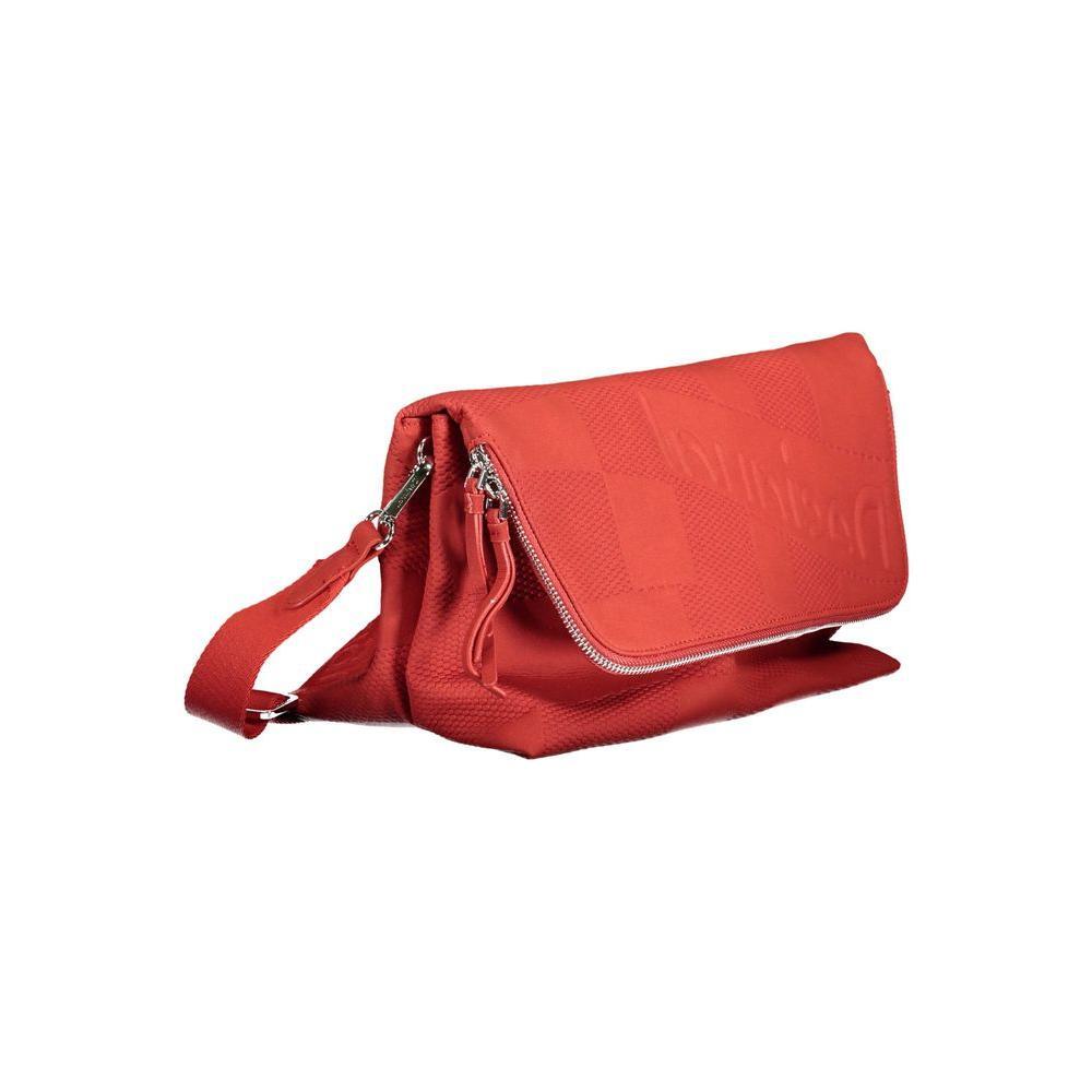 Desigual Red Polyethylene Women Handbag DE-14983