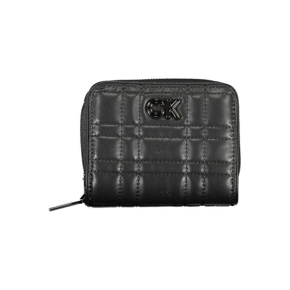Calvin Klein Black Polyester Women Wallet CA-16831