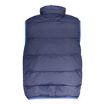 La Martina Blue Polyamide Men Jacket LA-17138-M