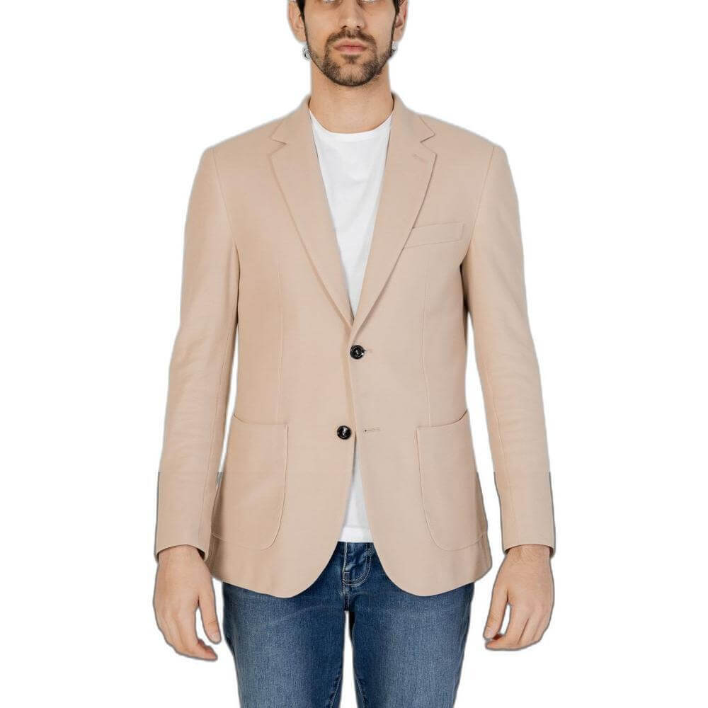 Liu Jo Beige Cotton Blazer LI-13442600127-IT48 | M