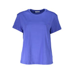 Patrizia Pepe Chic Crew Neck Logo Tee in Organic Cotton PA-28358-XS