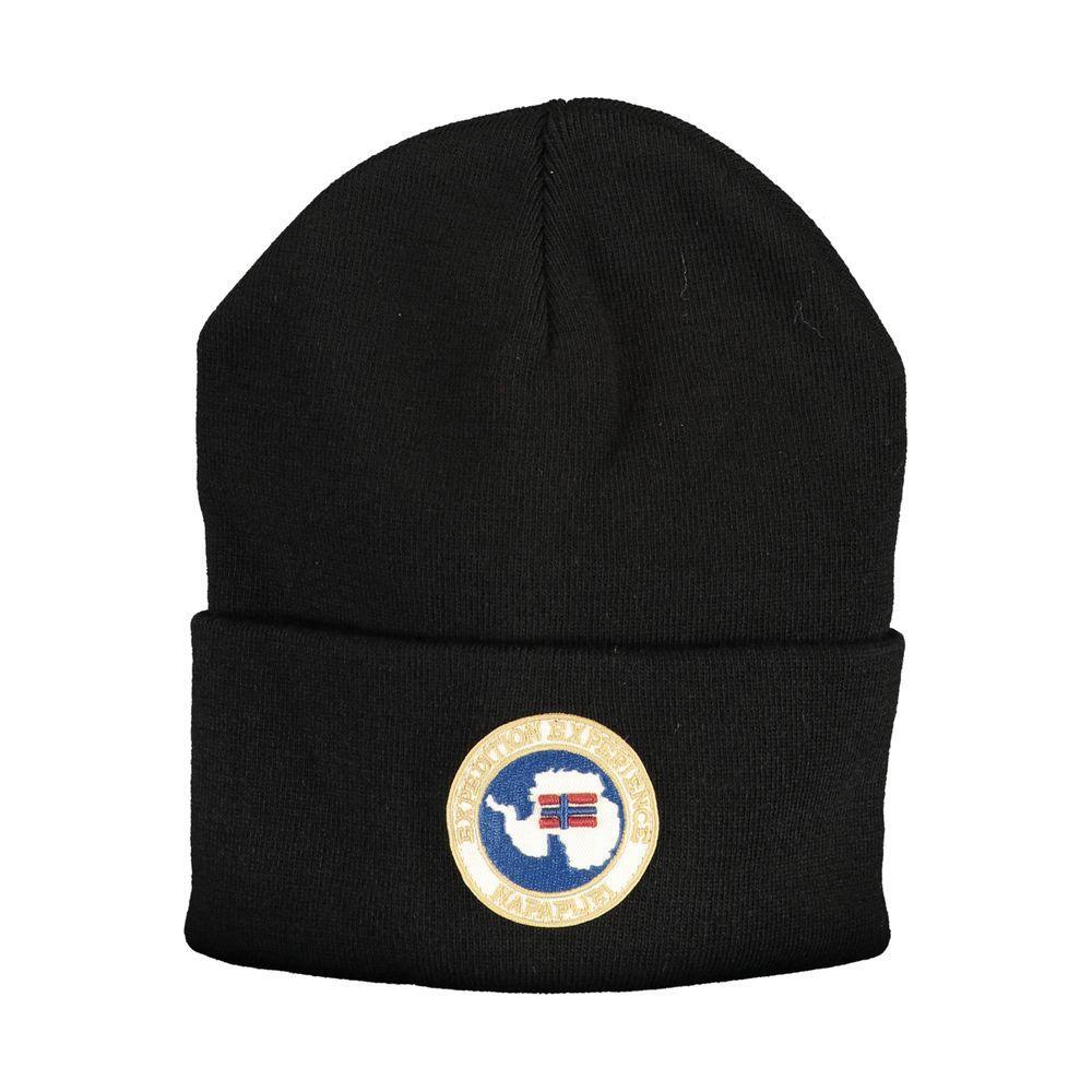 Napapijri Black Marabou Men Hat 1728,67403481248,Accessories,Black,Hats & Caps - Men - Accessories,Men,Men - Accessories,Napapijri,New with tags NA-24960