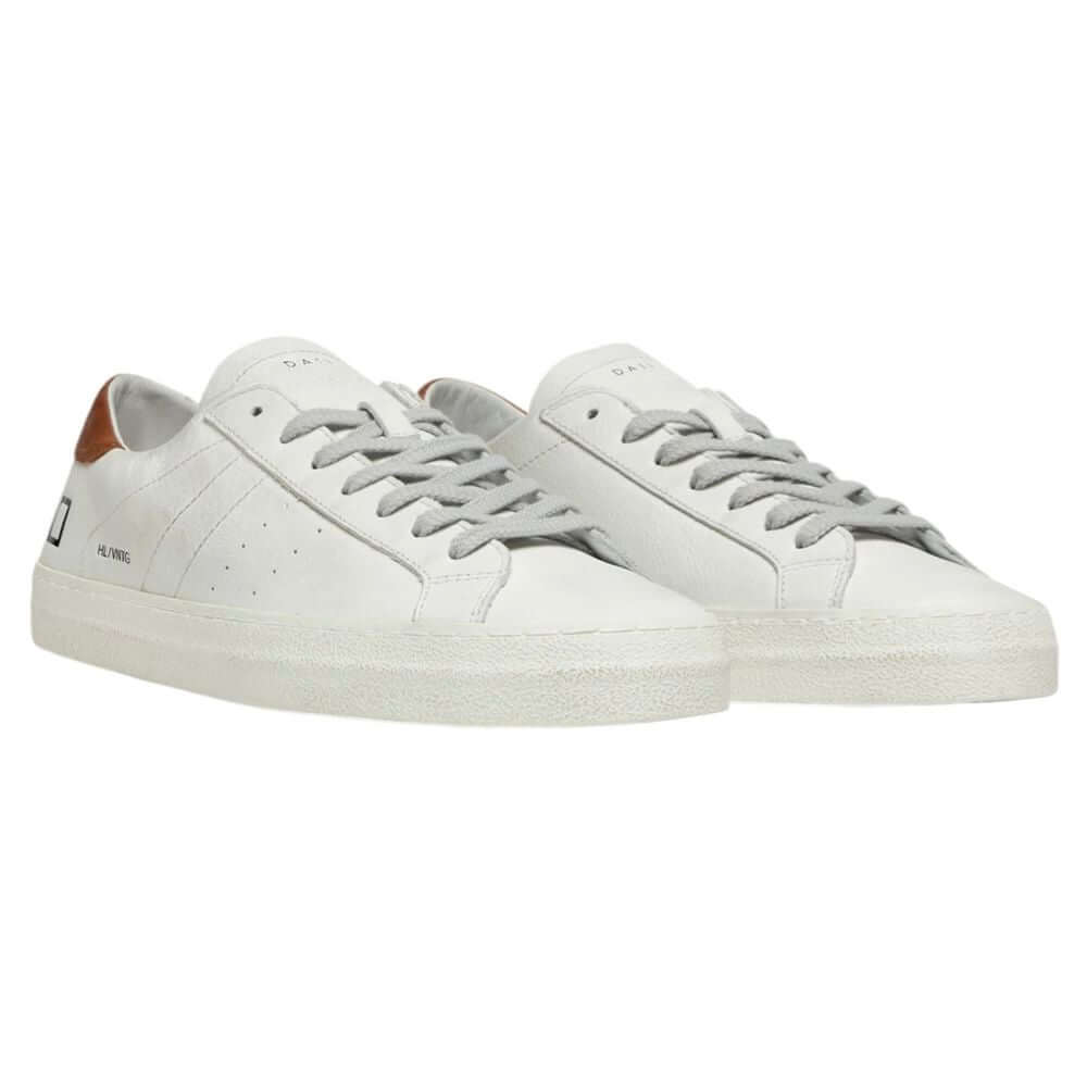 D.A.T.E White Leather Sneaker DA-15192-EU41/US8