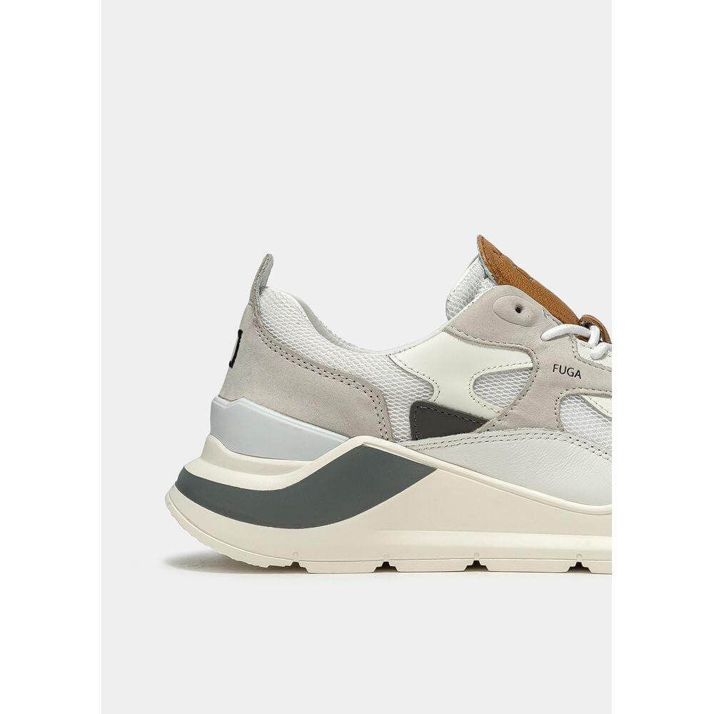 D.A.T.E White Leather Sneaker DA-15183-EU41/US8