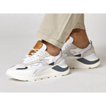 D.A.T.E White Leather Sneaker DA-15183-EU41/US8