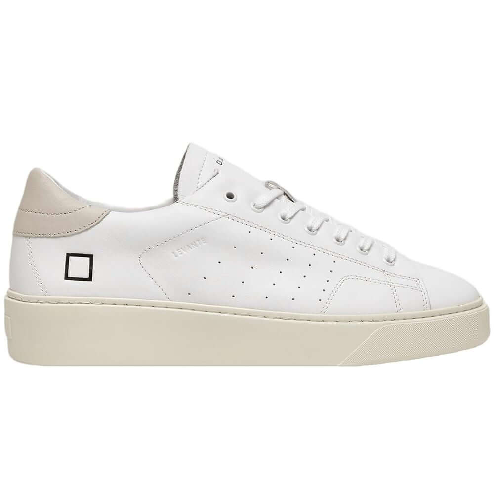 D.A.T.E White Leather Sneaker DA-15180-EU40/US7