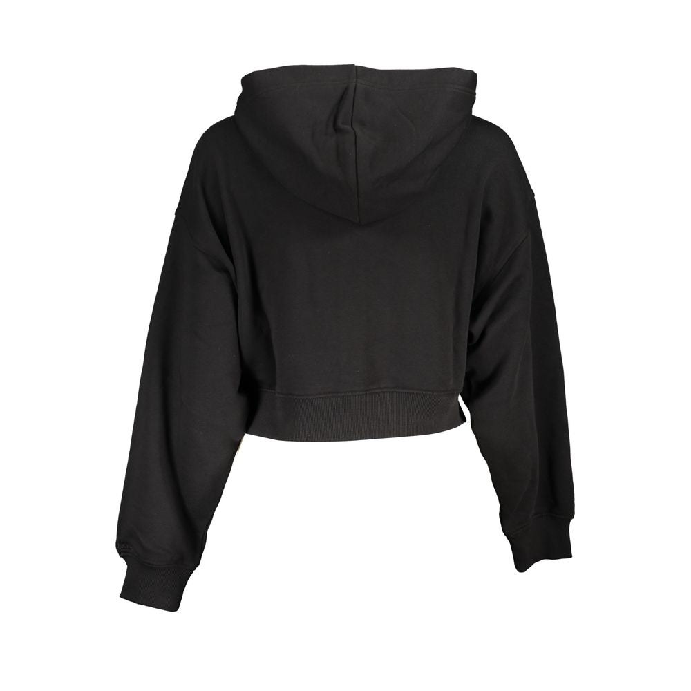 Calvin Klein Chic Hooded Sweatshirt in Timeless Black CA-25631-L