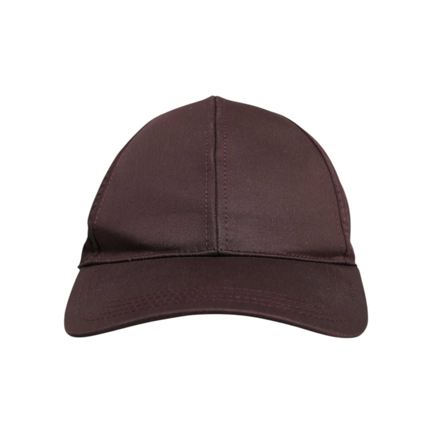 Dolce & Gabbana Brown Cotton DG Crown 6 Panels Baseball Cap