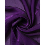 Dolce & Gabbana Purple Silk Rectangle Wrap Shawl Scarf MS7495