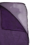 Dolce & Gabbana Purple Silk Rectangle Wrap Shawl Scarf MS7495