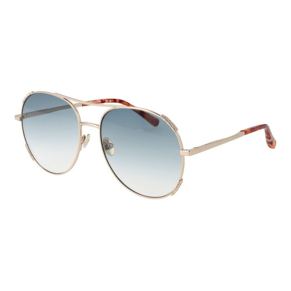 Scotch & Soda Gold Women Sunglass