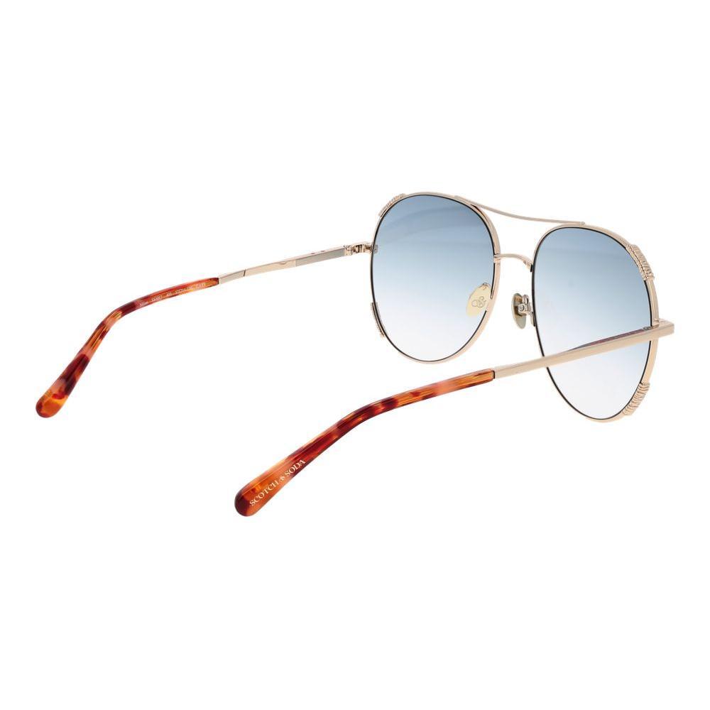Scotch & Soda Gold Women Sunglass