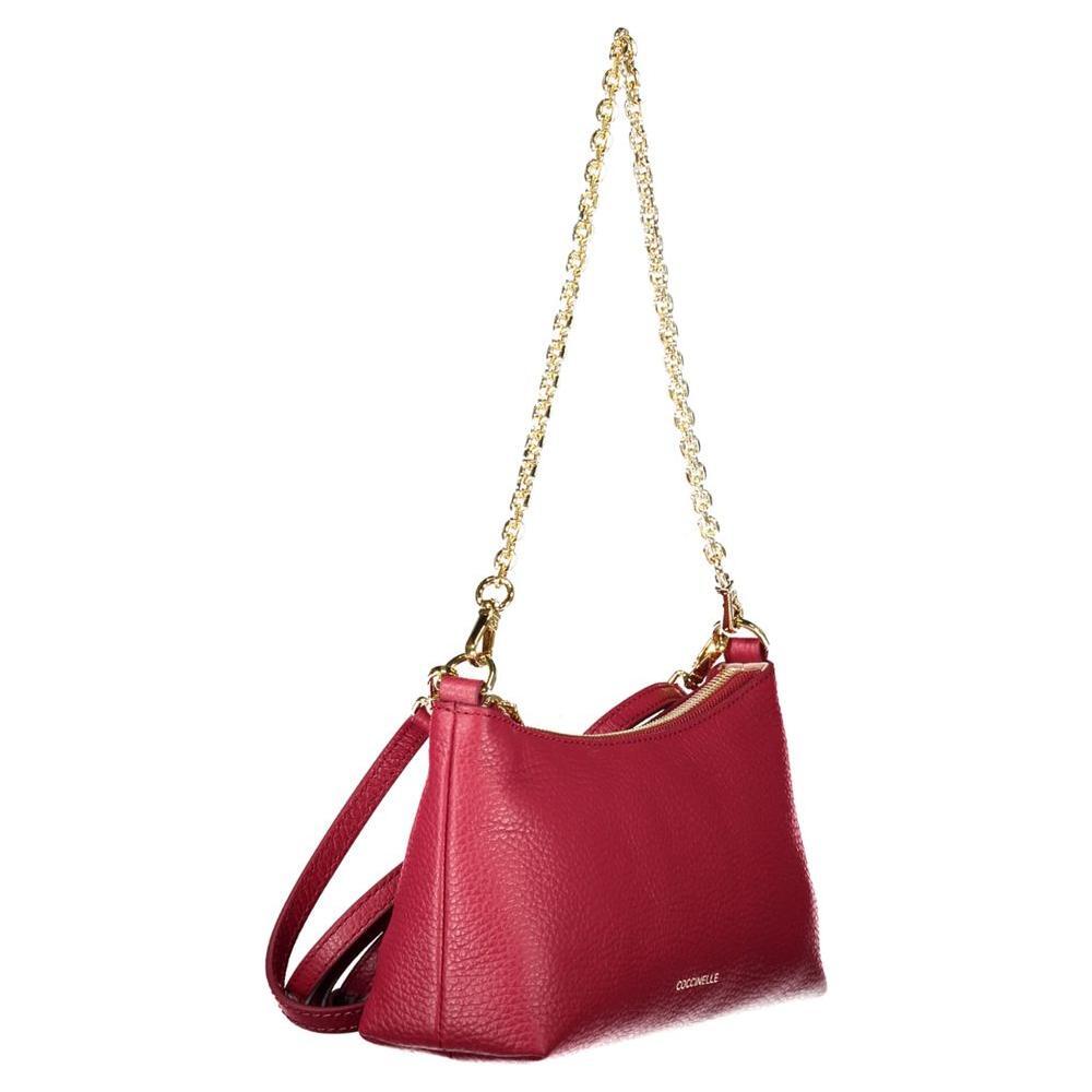Coccinelle Red Leather Women Handbag CO-34848