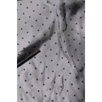 Dolce & Gabbana Gray Polka Dot Silk Long Sleeve Shirt