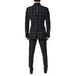 Dolce & Gabbana Black TAORMINA Double Breasted 2 Piece Suit