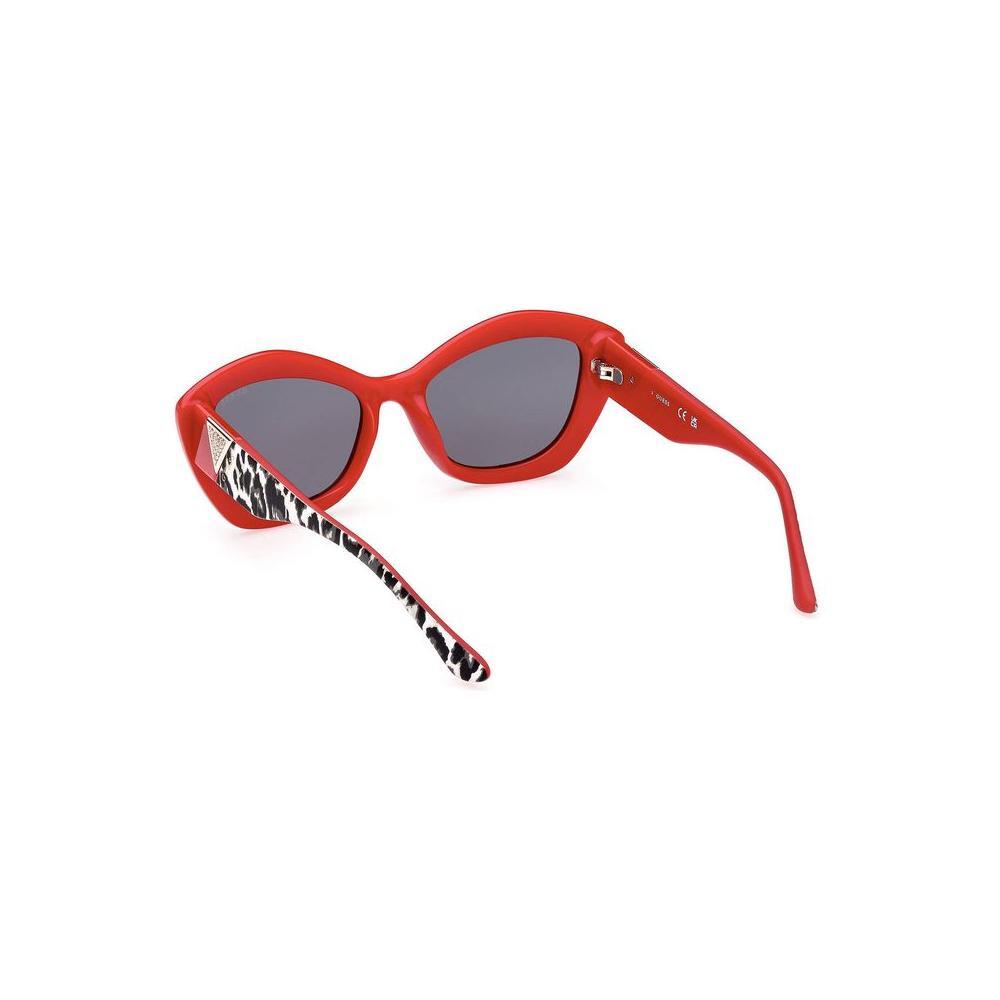 Guess Jeans Red Injected Women Sunglass GU-21472