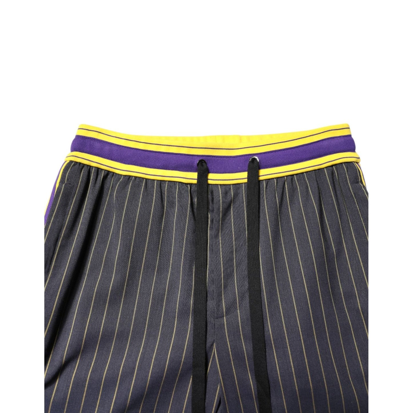 Dolce & Gabbana Multicolor Cotton Men Jogger Pants PAN76268-50
