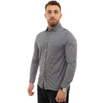 Canali Bicolor Cotton Shirt CA-850066620044666-IT50 | L