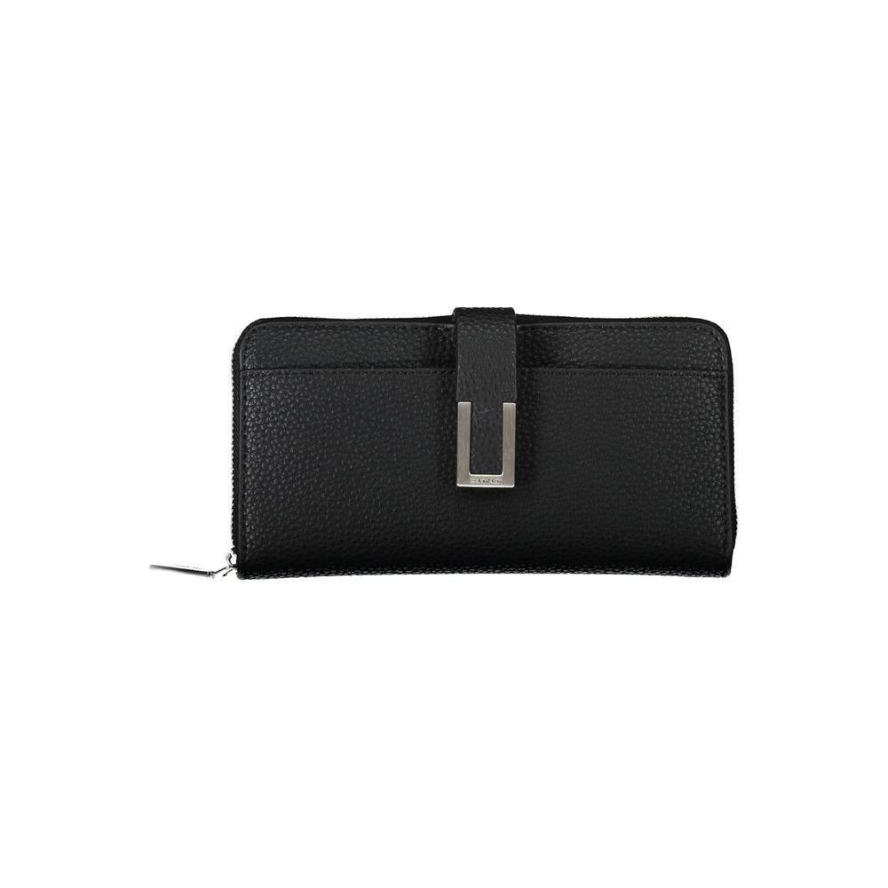 Calvin Klein Black Polyester Women Wallet CA-20484