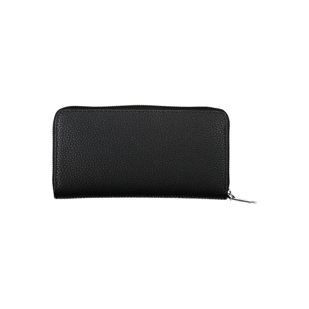 Calvin Klein Black Polyester Women Wallet CA-20484