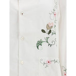Baziszt Embroidered Shirt BA-PO151SHWHITE-S