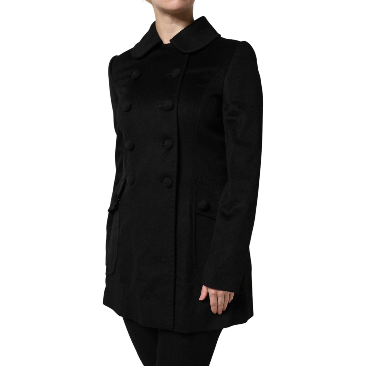 Dolce & Gabbana Black Wool Sartoria Italiano Blazer Jacket JKT41433-46