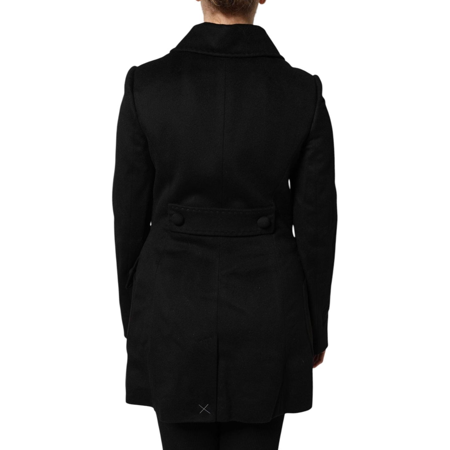 Dolce & Gabbana Black Wool Sartoria Italiano Blazer Jacket JKT41433-46