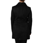 Dolce & Gabbana Black Wool Sartoria Italiano Blazer Jacket JKT41433-46