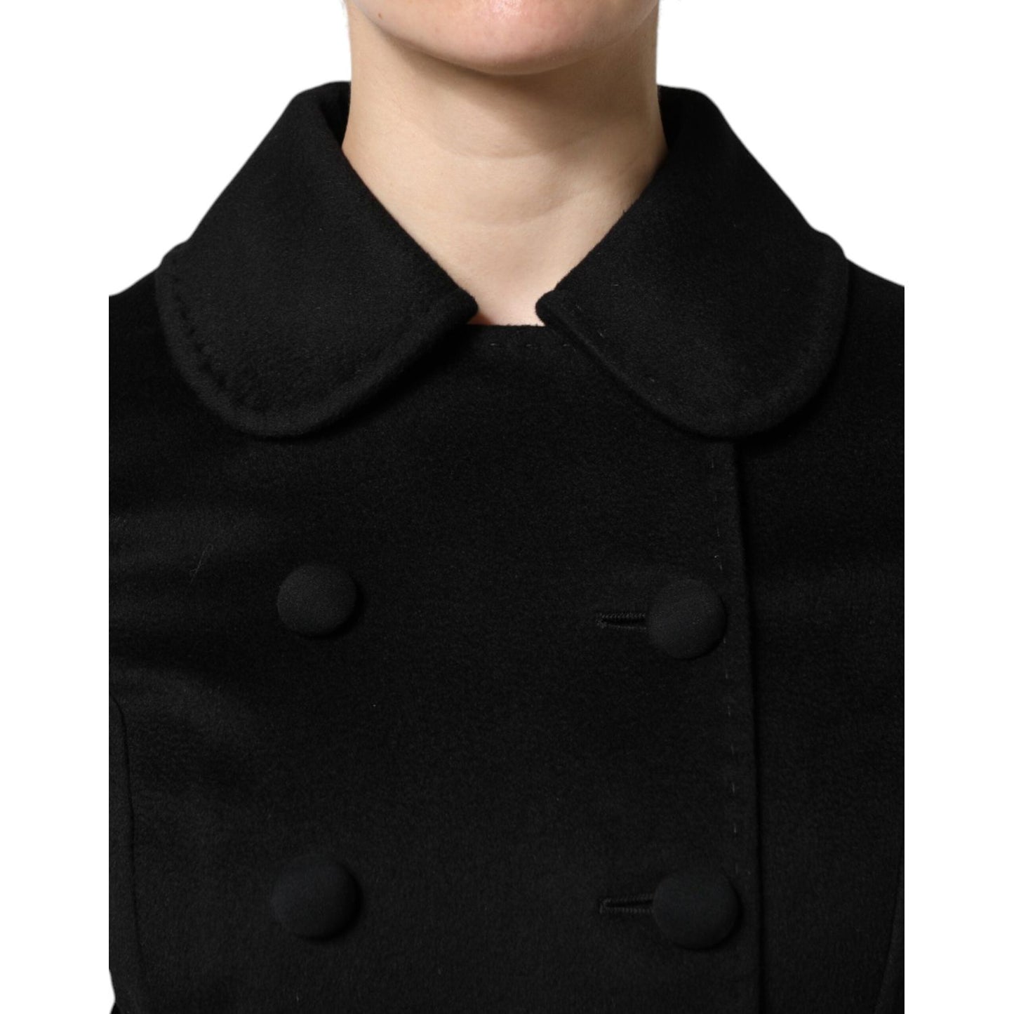 Dolce & Gabbana Black Wool Sartoria Italiano Blazer Jacket JKT41433-46