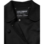 Dolce & Gabbana Black Wool Sartoria Italiano Blazer Jacket JKT41433-46