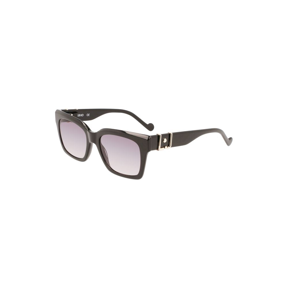 Liu Jo Black Acetate Women Sunglasses LI-29701