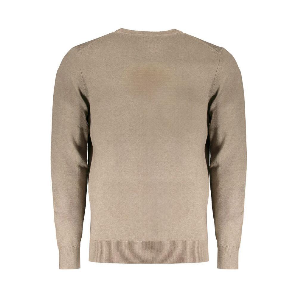 Norway 1963 Brown Wool Men Sweater NO-32067-3XL